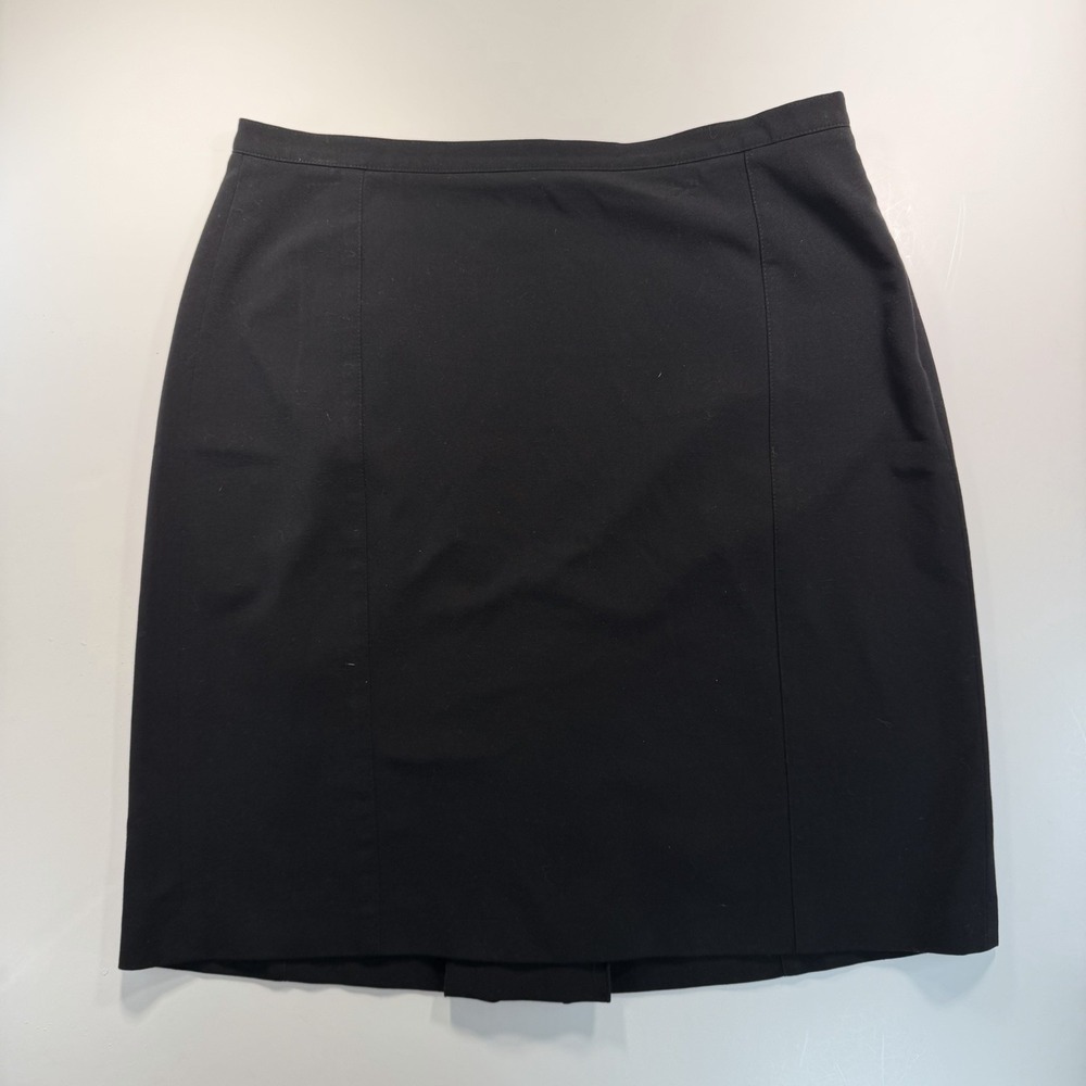 The Limited Black Dress Skirt‎ Back Pleat 10 Classic Work Wear